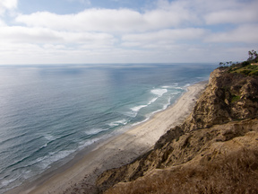 Black's Beach cliffs