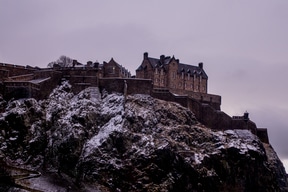 Edinburgh snow