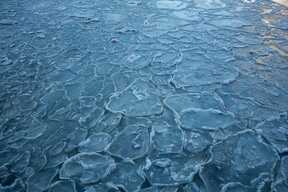 River ice
